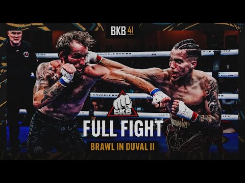 Fight of the Night | Bare Knuckle Boxing | Yampier Ramirez vs. Brandon Birr | BKB 41
