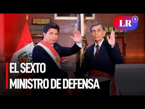 Emilio Bobbio se convierte en el sexto ministro de Defensa en el Gobierno de Pedro Castillo | #LR