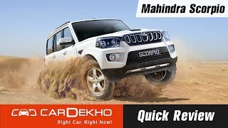 Mahindra Scorpio Quick Review | Pros, Cons and Should You Buy One
