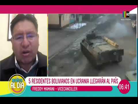 Freddy Mamani: Hay más de 76 bolivianos viviendo en Ucrania