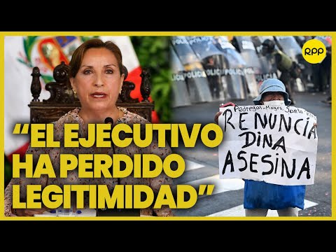 Crisis en el Perú: “No vemos una autocrítica del Ejecutivo”, menciona Víctor Cutipa