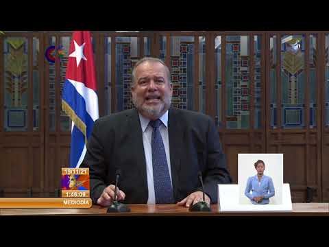 Transmisión de la intervención de Cuba en reunión del Consejo Intergubernamental Euroasiático