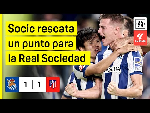 Real Sociedad vs Atlético de Madrid (1-1) | Resumen y goles | Highlights LALIGA EA SPORTS