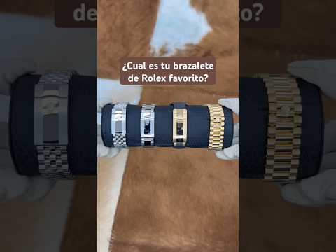 ¿Cuál brazalete de Rolex es el mejor?