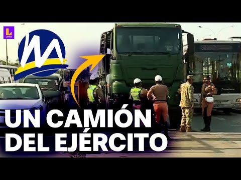 El carril exclusivo del Metropolitano en San Martín de Porres: 100 carros multados por invadir vía