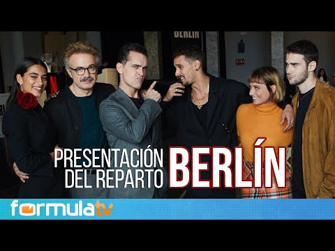 BERLÍN: Así presentó Netflix al reparto del spin-off de LA CASA DE PAPEL