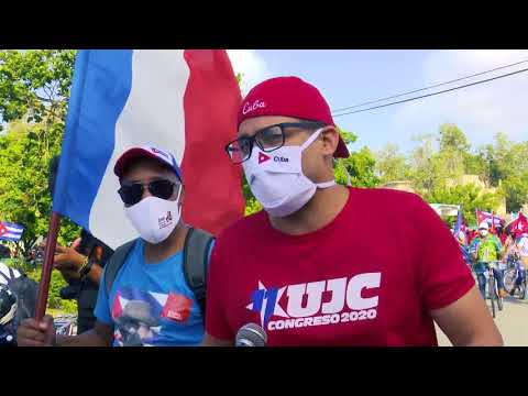 Caravanas en Holguín para reclamar el fin del Bloqueo de Estados Unidos contra Cuba