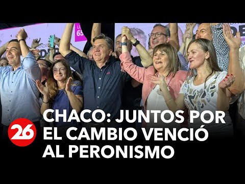 Juntos por el Cambio venció al peronismo en Chaco