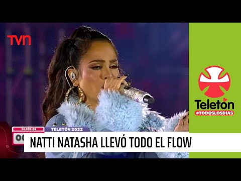 Natti Natasha llevó todo el flow del Caribe | Teletón 2022
