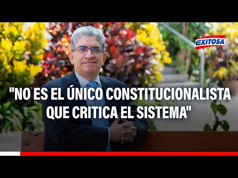 José Luis Sardón no es el único constitucionalista que critica el SIDH, según Urbina