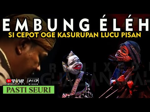 Cepot Kasurupan Wayang Golek Asep Sunandar Sunarya Pikaseurieun Pisan