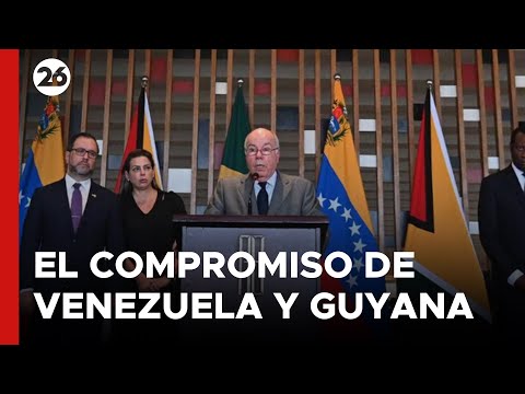 Venezuela y Guyana se comprometen a dialogar de manera pacífica y sin amenazas