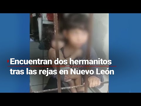 Encuentran a dos niños tras las rejas en una casa en Guadalupe, Nuevo León