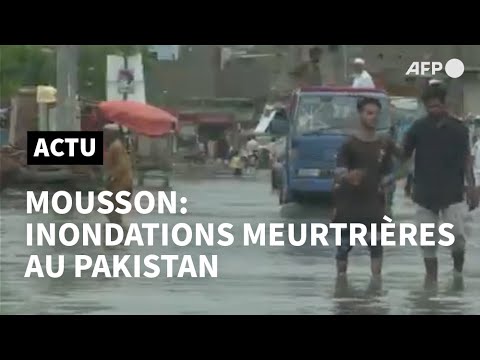 Pakistan: la mousson provoque des inondations à Karachi | AFP