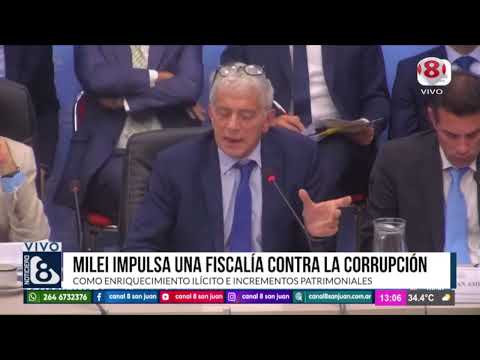 MILEI IMPULSA UNA FISCALÍA CONTRA LA CORRUPCIÓN