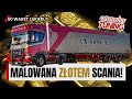 SCANIA zotem malowana