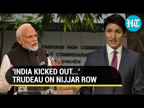 Trudeau Targets India Again Over Nijjar Murder; Cries Foul Over Diplomats' Expulsion | Watch