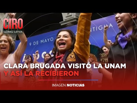 Clara Brugada se comprometió a seguir impulsando a la UNAM | Ciro Gómez Leyva