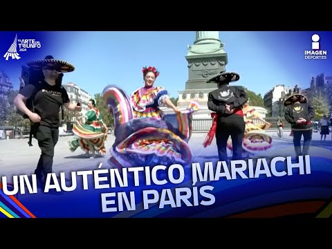 ¡Un auténtico mariachi mexicano irrumpió en las calles de París! | El Triunfo Que Importa