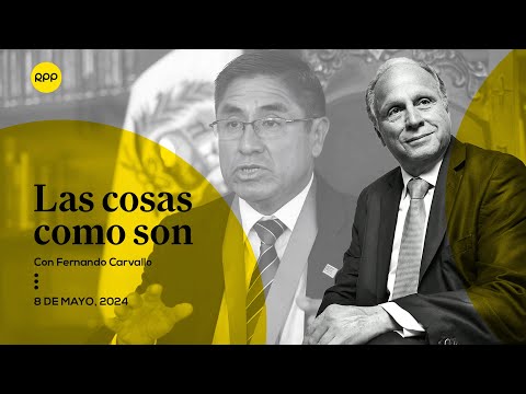 Mayoría de peruanos tienen mala imagen de la Fiscalía | Las cosas como son  con Fernando Carvallo