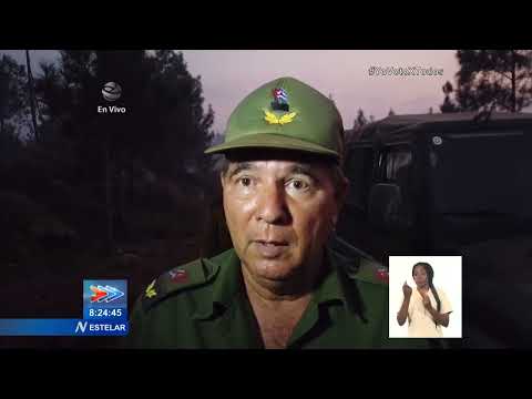 Cuba/Holgín: Se avanza en contención de incendio forestal