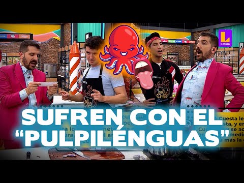 José Miguel y Santiago sufren con el “pulpiléngüas” | El Gran Chef Famosos