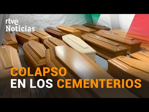 ITALIA: Retraso en las INCINERACIONES con 2.000 féretros esperando turno en el crematorio | RTVE