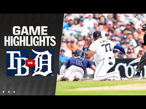 Rays vs. Tigers Game Highlights (9/26/24) | MLB Highlights