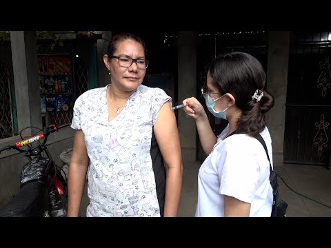 Más familias de Ciudad Sandino son inmunizadas contra la Covid-19
