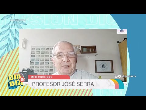 Prof. José Serra: Pronóstico del tiempo para la semana