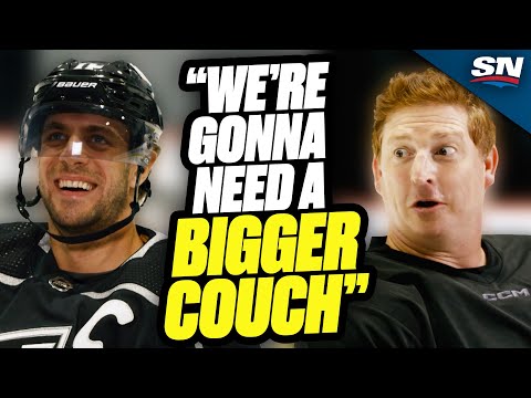 Can Anze Kopitar Beat Colby Armstrong at Faceoffs? | On The Couch With Colby