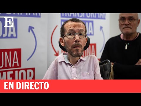 Directo | Pablo Echenique asiste a un acto de Podemos en Cantabria | EL PAÍS