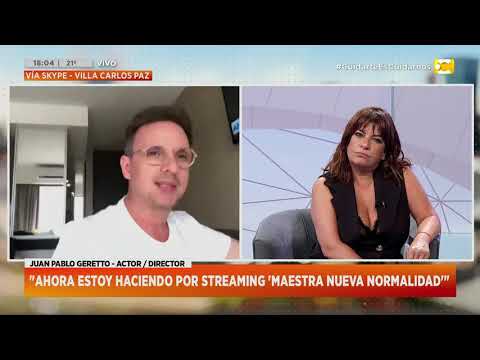 Juan Pablo Geretto presenta Maestra nueva normalidad vía streaming en Hoy Nos Toca