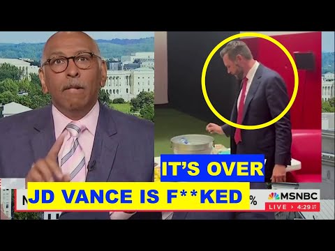 JD VANCE NEARING THE END..RUMOURS SWIRL HE'LL B FIRED -'MSNBC GOP CHARR MICHAEL STEELE' WEIGHS IN