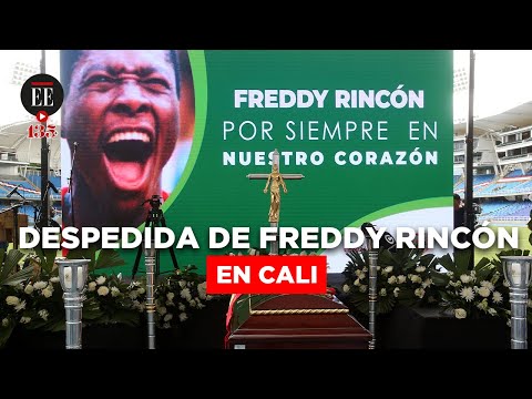 Así fue la despedida de Freddy Rincón en el estadio de Cali | El Espectador