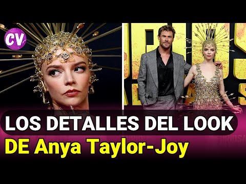 Los DETALLES del ESPECTACULAR LOOK de Anya Taylor-Joy