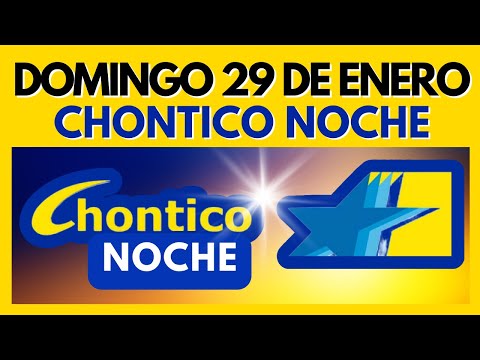 RESULTADO CHONTICO NOCHE del DOMINGO 29 de ENERO de 2023   (ULTIMO SORTEO)
