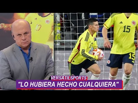 VELEZ REACCIONA a GOL de JAMES RODRIGUEZ COREA DEL SUR vs COLOMBIA