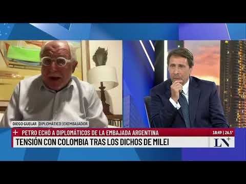 Petro pide una disculpa oficial por los dichos de Milei. Tensión con Colombia. El análisis de Guelar