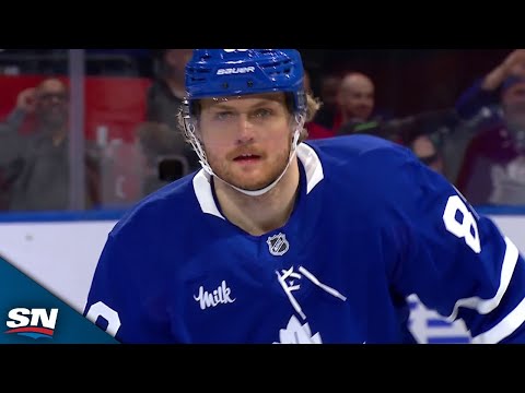 Maple Leafs William Nylander Converts Rebound To Score Second Goal Of Game 1