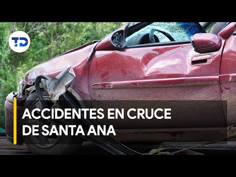 Irrespeto de señalización causa accidentes en cruce de Santa Ana
