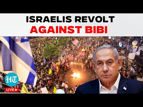 Israel Erupts Against Netanyahu | Massive Protest In Tel Aviv By Hostage Families | Gaza War | LIVE