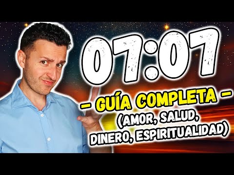 SIGNIFICADO del NÚMERO 0707 en el AMOR, DINERO, SALUD y en lo ESPIRITUAL | GUÍA DEFINITIVA