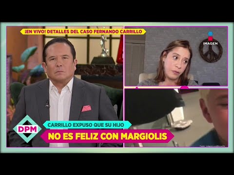 ¡Fernando Carrillo publica VIDEOS de su hijo arremetiendo contra su madre y ella responde!