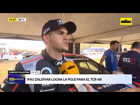 ¡Fau Zaldívar logra la pole para el TCR 49!