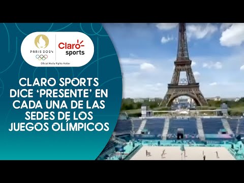 Claro Sports dice ‘presente’ en cada una de las sedes de los Juegos Oli?mpicos Paris 2024