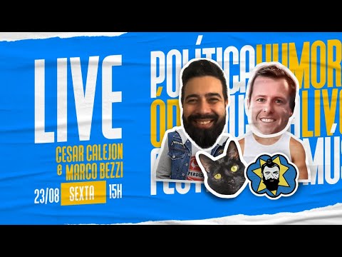 LIVE: AS NOTÍCIAS E POLÊMICAS DO DIA COM BEZZI E CALEJON | Galãs Feios