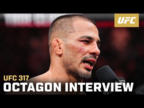 Alexandre Pantoja Octagon Interview | UFC 317