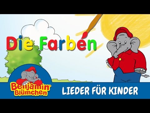 Benjamin Blümchen - Die Farben LIEDER FÜR KINDER mit TEXT zum Mitsingen