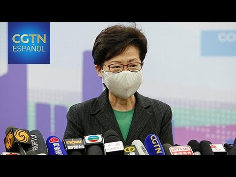Carrie Lam asegura que cuenta con el apoyo de Beijing para seguir con los esfuerzos de recuperación